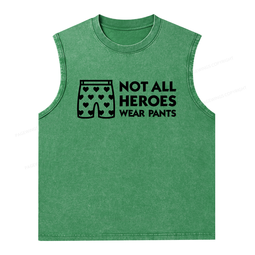 Pagewings Sci-Fi Book Lover Unisex Washed Tank Top
