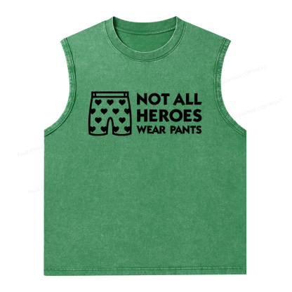 Pagewings Sci-Fi Book Lover Unisex Washed Tank Top