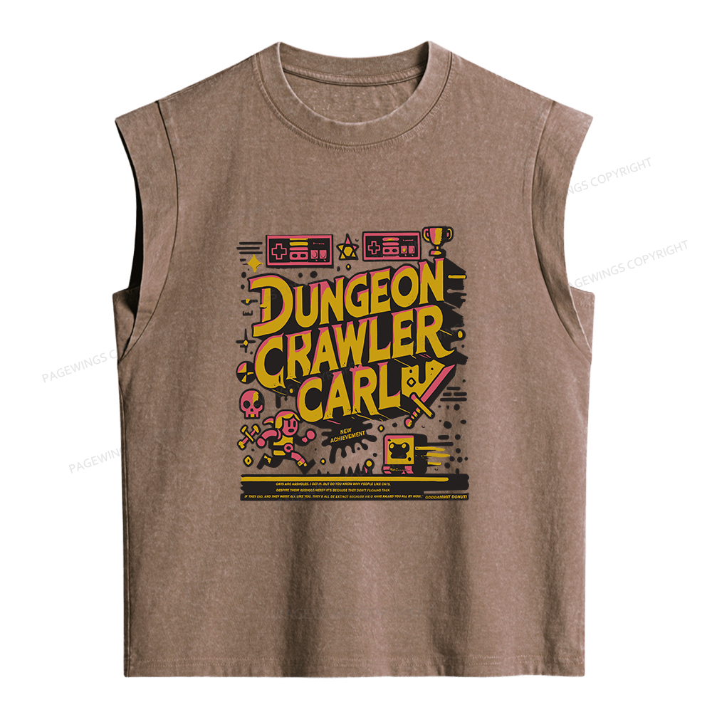 Pagewings Book New Achievement Women's Washed Tank Top