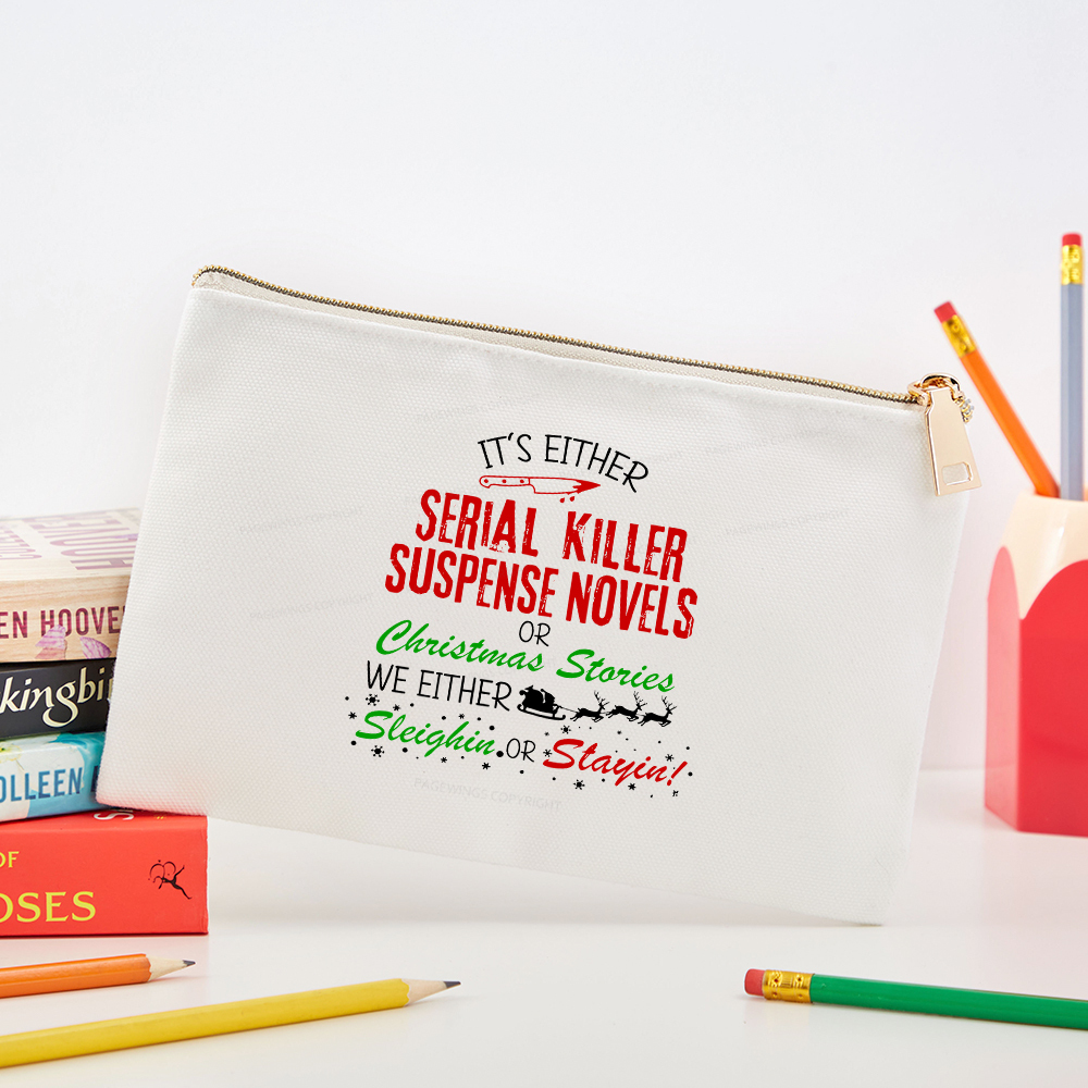 Pagewings Horror Christmas Pouch