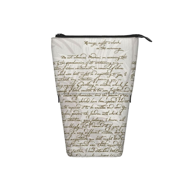 Pagewings Book Lover Pencil Holder Retractable Pencil Bag