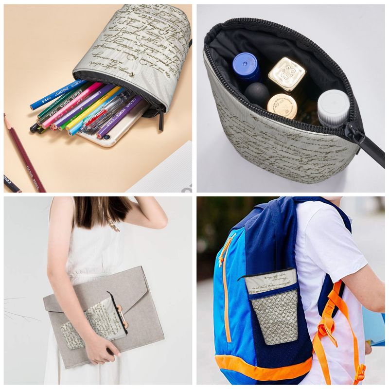 Pagewings Book Lover Pencil Holder Retractable Pencil Bag