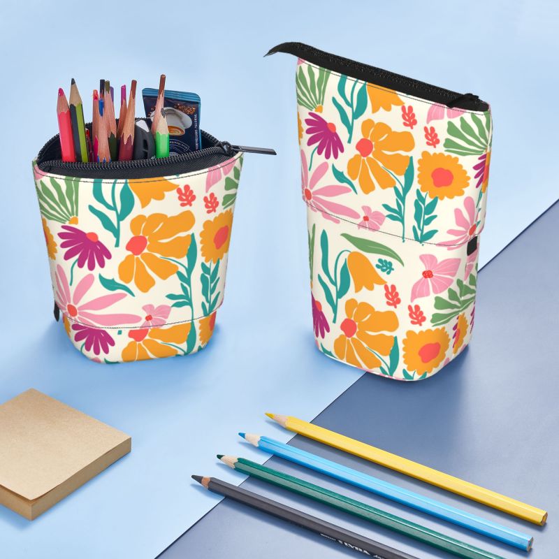 Pagewings Literacy And Justice For All Pencil Holder Retractable Pencil Bag
