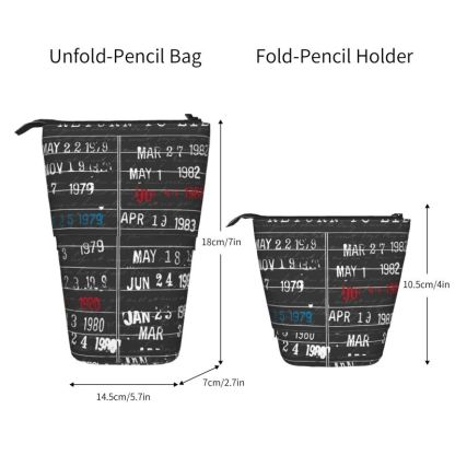 Pagewings When You Have a Library Card Pencil Holder Retractable Pencil Bag