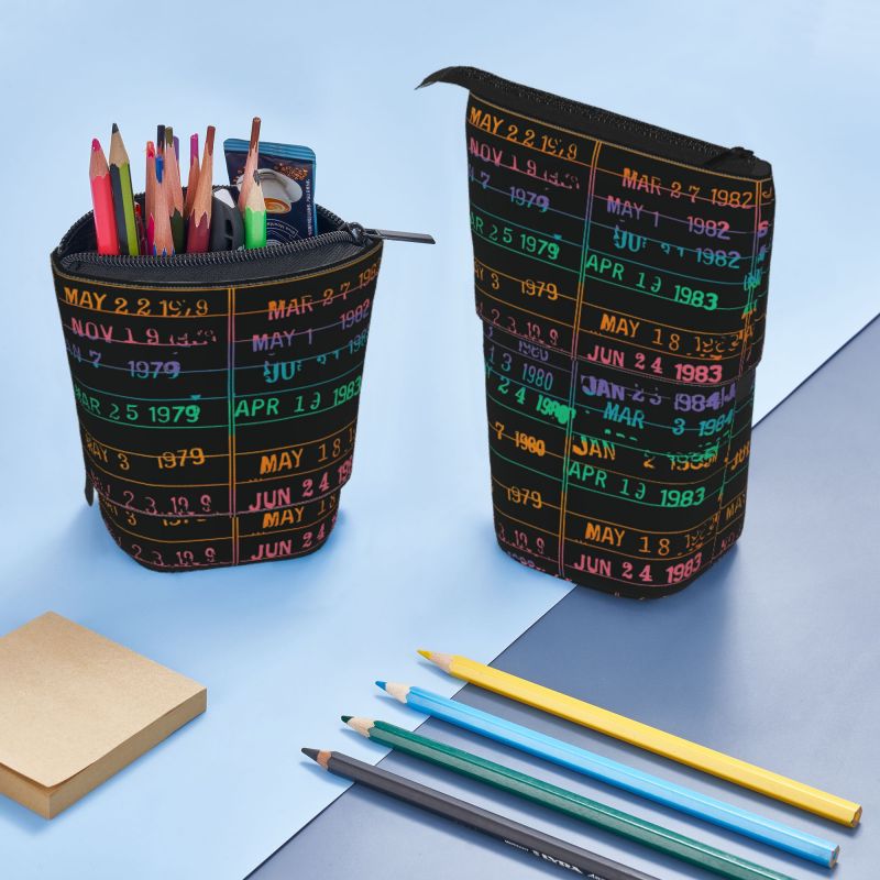 Pagewings Library Card Pencil Holder Retractable Pencil Bag