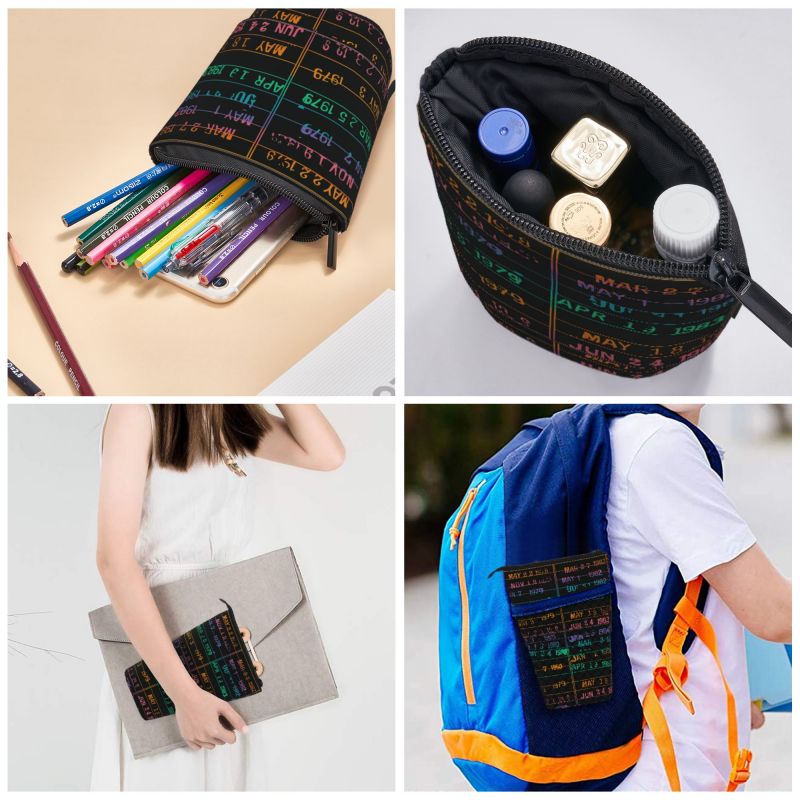 Pagewings Library Card Pencil Holder Retractable Pencil Bag