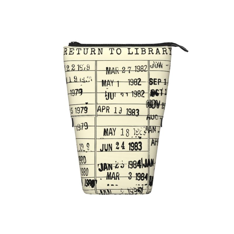 Pagewings The Library Is Open Pencil Holder Retractable Pencil Bag