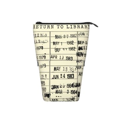 Pagewings The Library Is Open Pencil Holder Retractable Pencil Bag