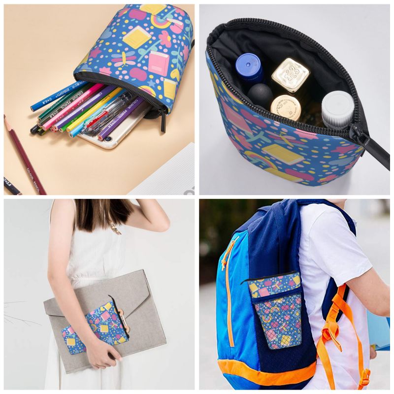 Pagewings Floral  Pencil Holder Retractable Pencil Bag
