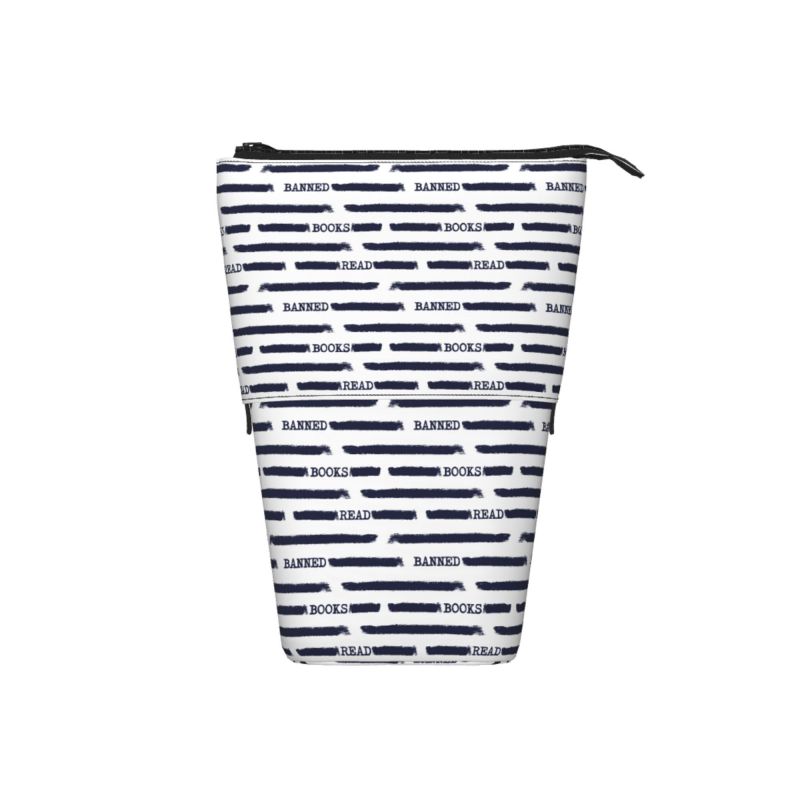 Pagewings Read Books Pencil Holder Retractable Pencil Bag