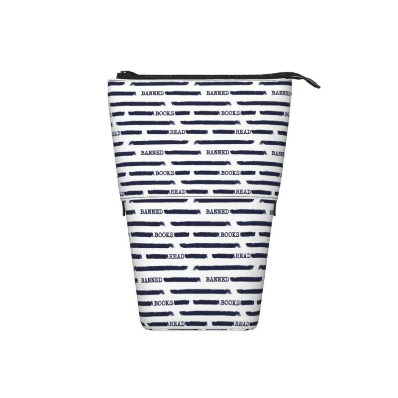Pagewings Read Books Pencil Holder Retractable Pencil Bag