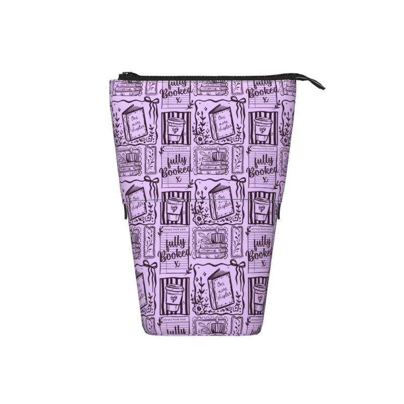 Pagewings Fully Booked Pencil Holder Retractable Pencil Bag