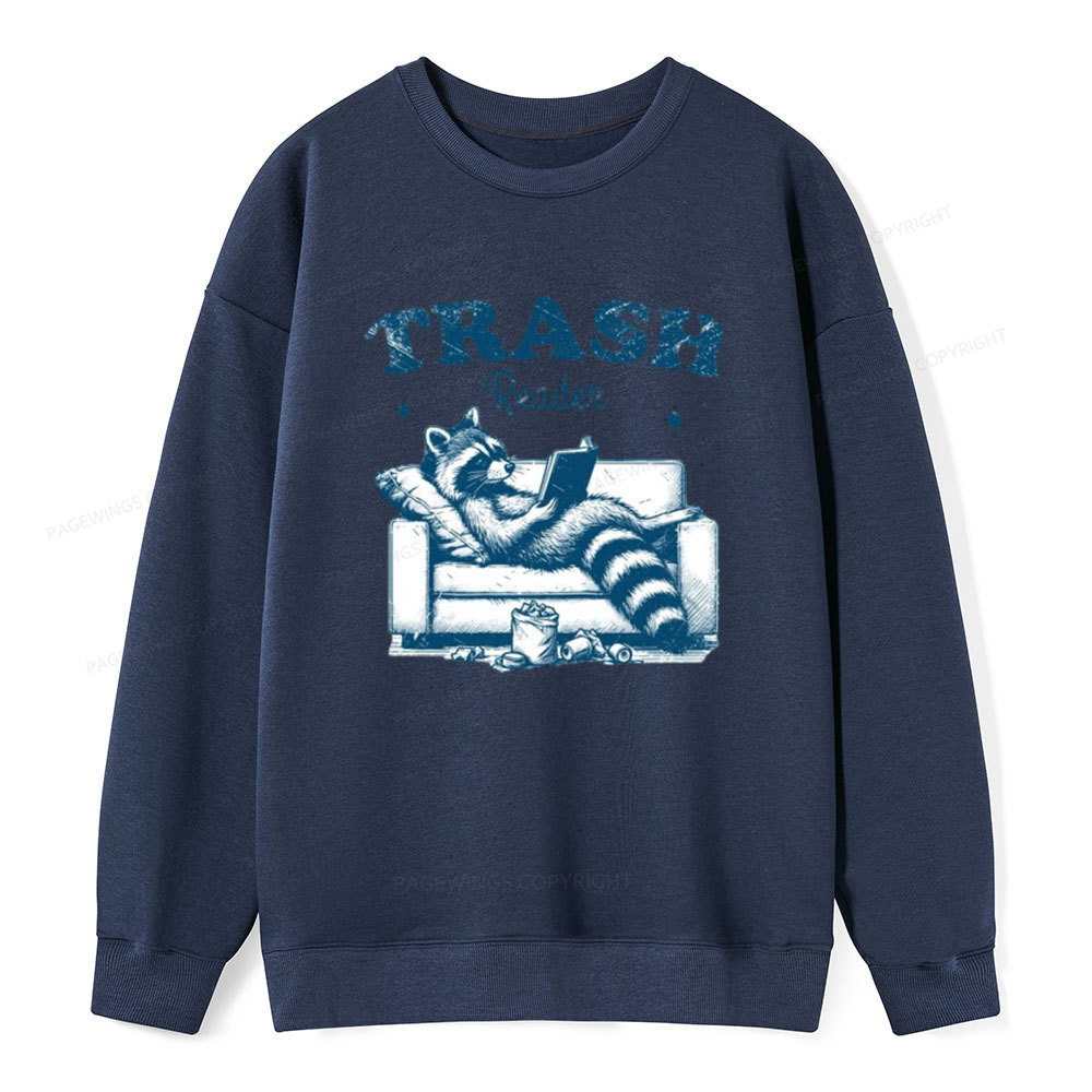 Pagewings Trash Reader Unisex Classic Sweatshirt