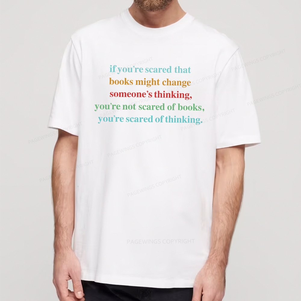 Pagewings Censorship Social Justice Shirt Booktrovert Unisex Classic T-shirt