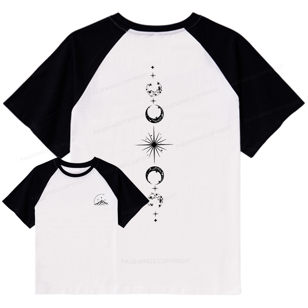 Pagewings Hello Feyre Darling Raglan T-shirt