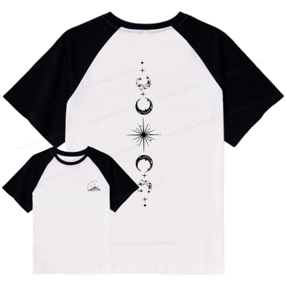 Pagewings Hello Feyre Darling Raglan T-shirt