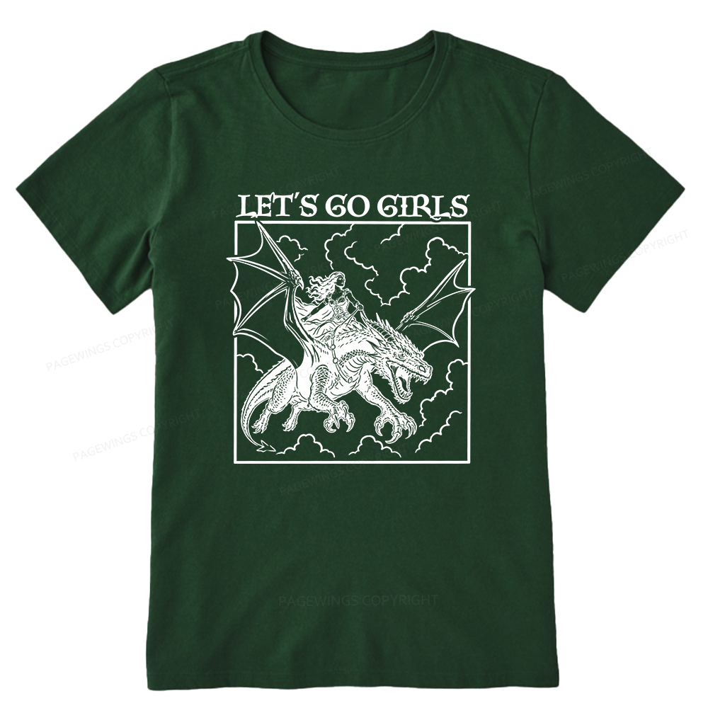 Pagewing Let's Go Girls Bookish Unisex Classic T-shirt