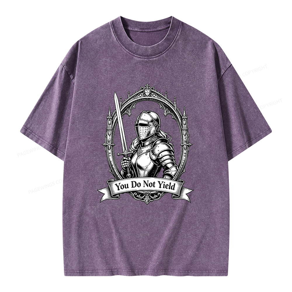Pagewings Fantasy Book Lover Unisex Washed T-shirt