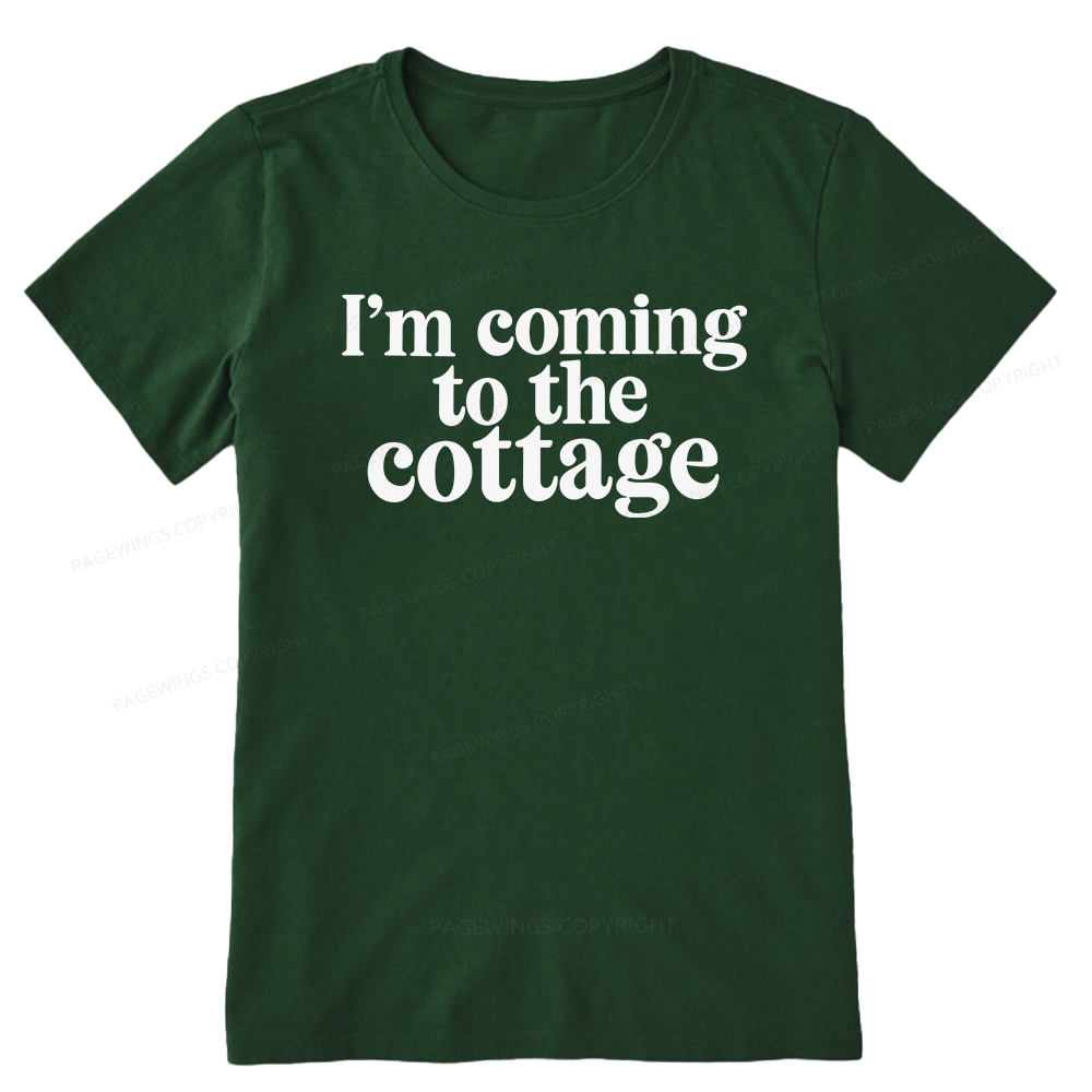 Pagewings I'm Coming To The Cottage Unisex Classic T-shirt