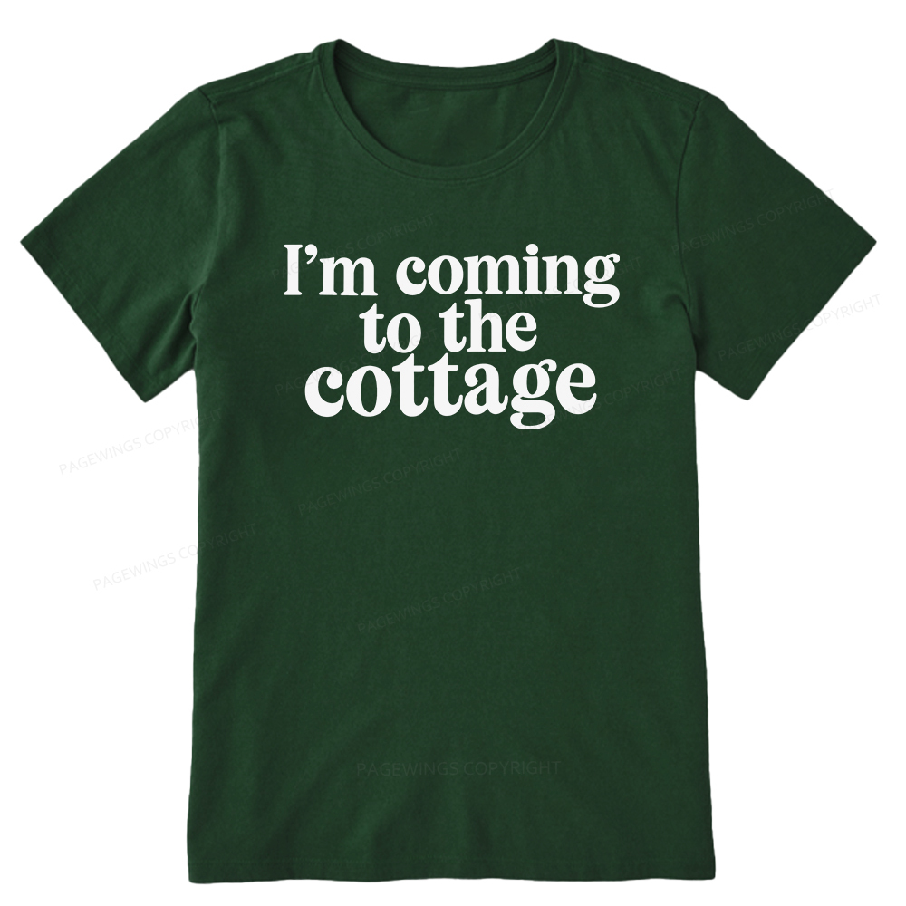 Pagewings I'm Coming To The Cottage Unisex Classic T-shirt