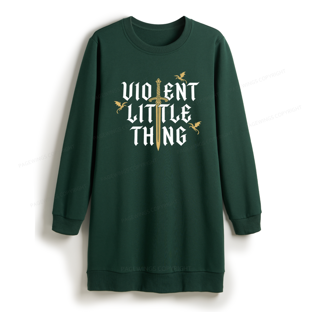 Pagewings Fantasy Reader Sweatshirt Dress