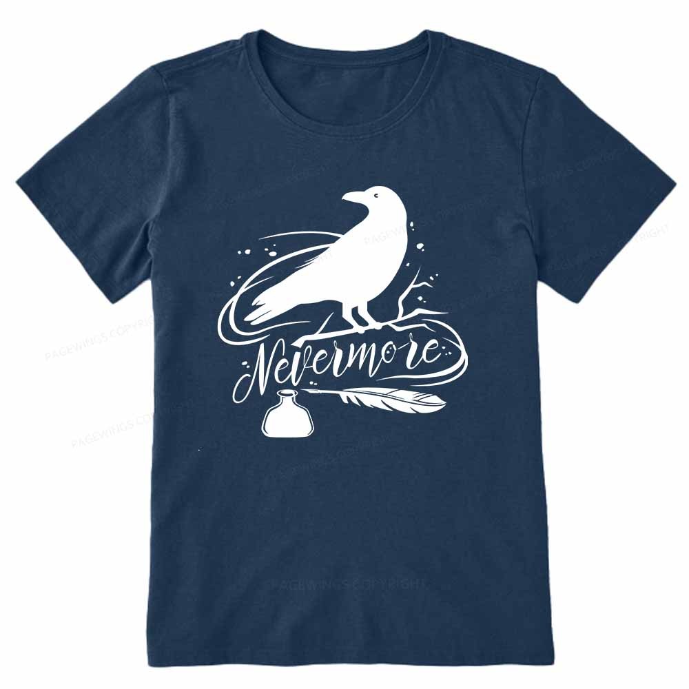 Pagewings Edgar Allen Poe tee Unisex Classic T-shirt