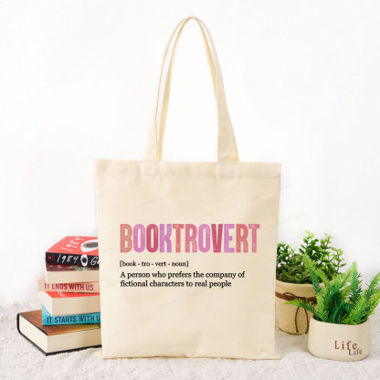 Pagewing Funny Book Lover Tote Bag