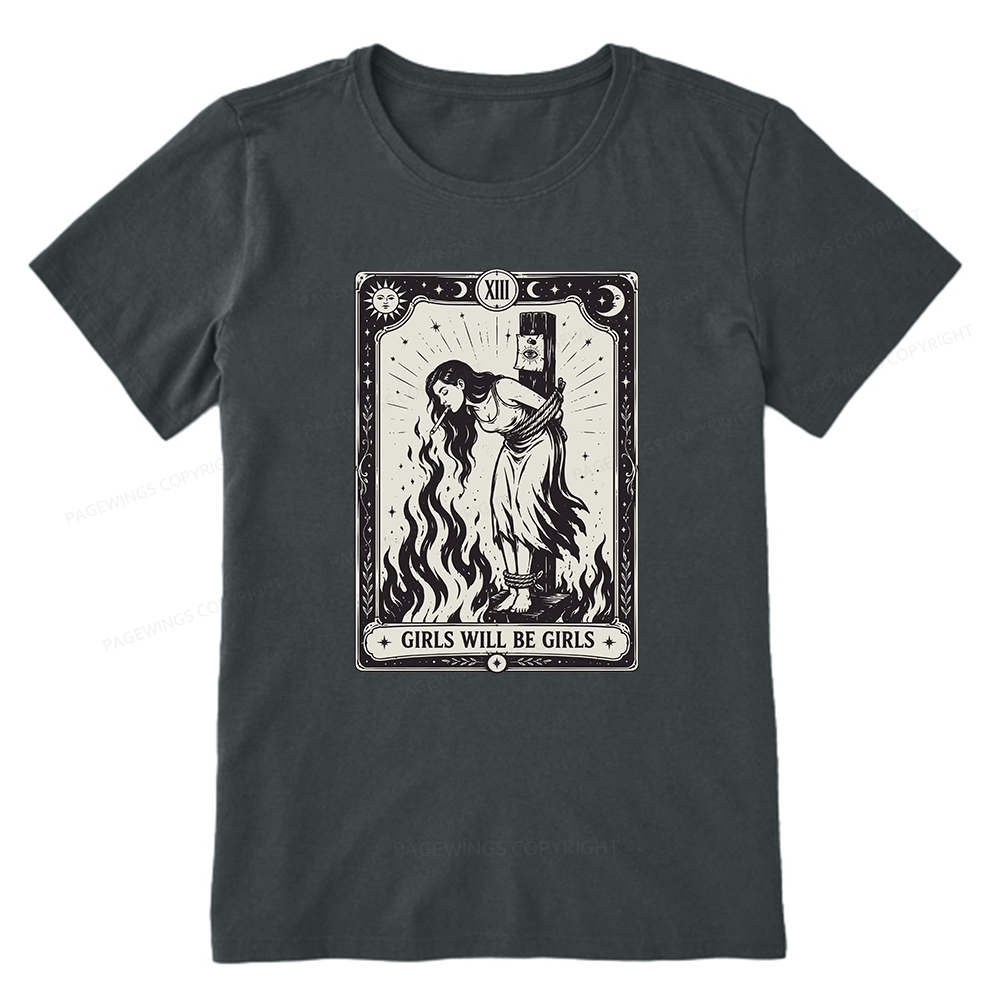 Pagewings Girls Will Be Girls Unisex Classic T-shirt