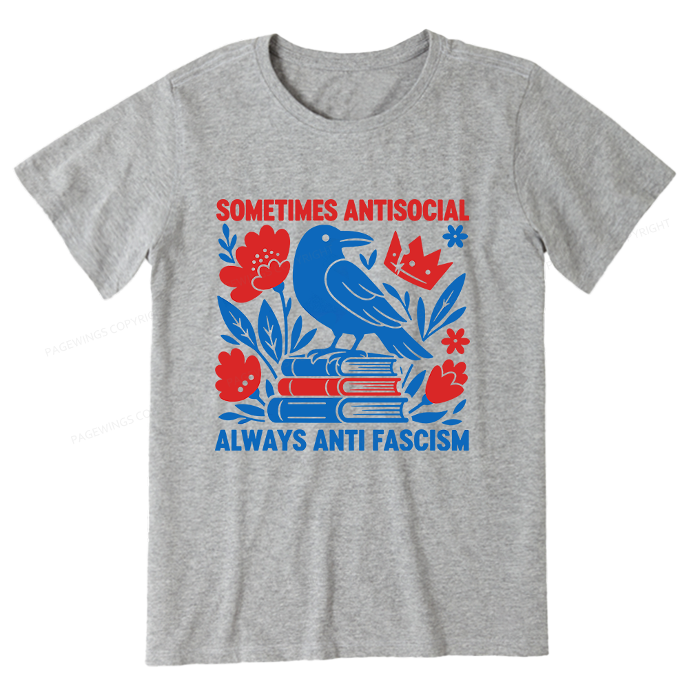 Pagewings Anti Fascism Unisex Classic T-shirt