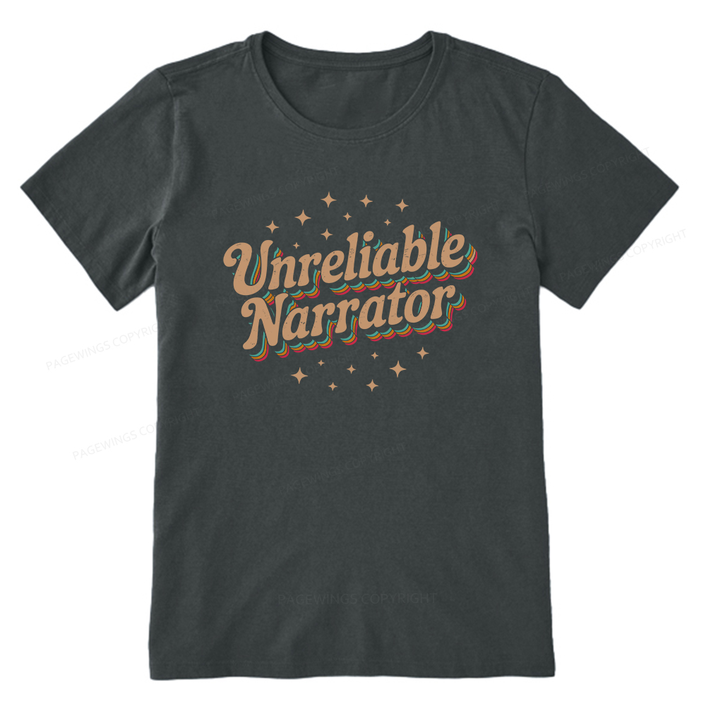 Pagewings Unreliable Narrator Unisex Classic T-shirt