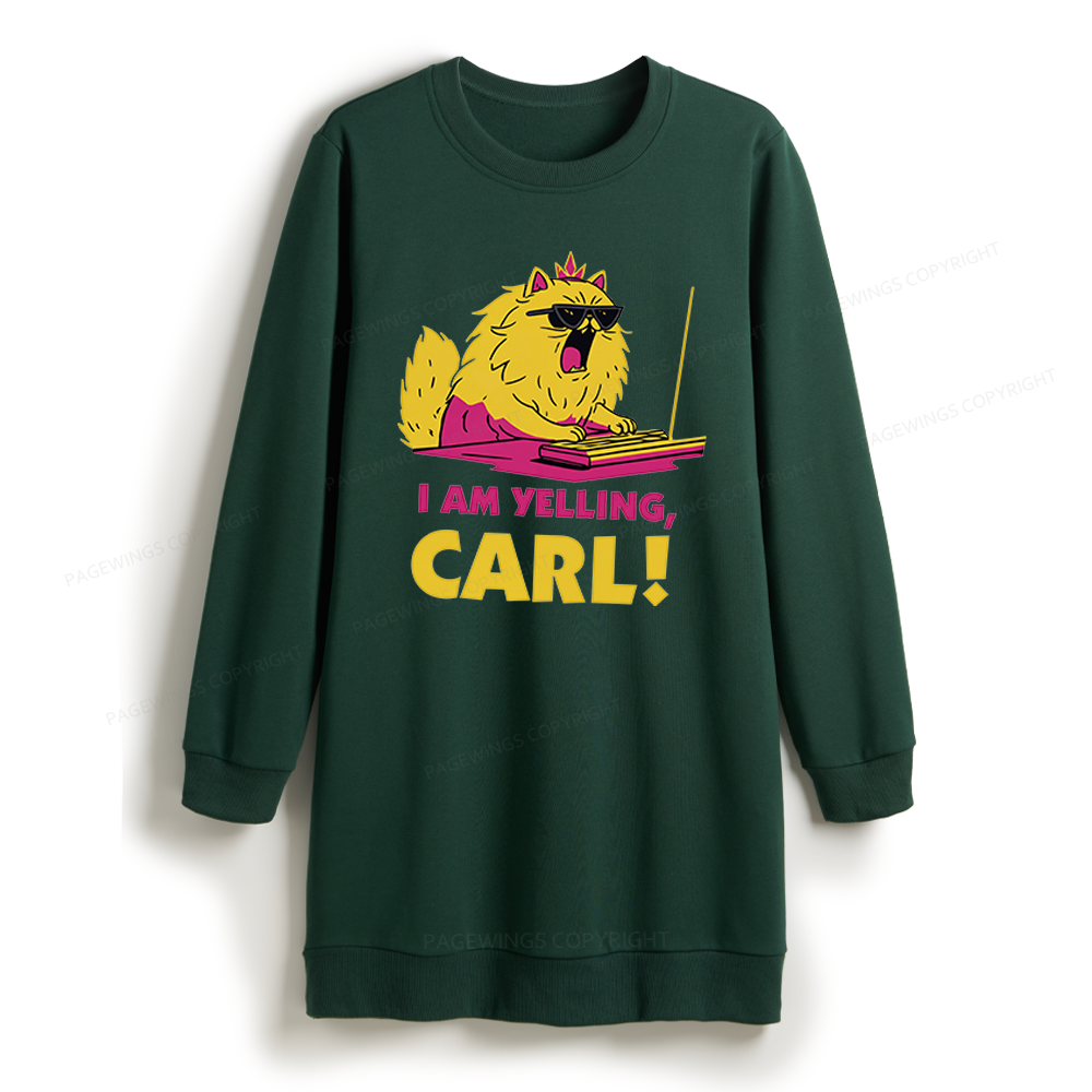 16150Pagewings Sci Fi Books Lover Sweatshirt Dress
