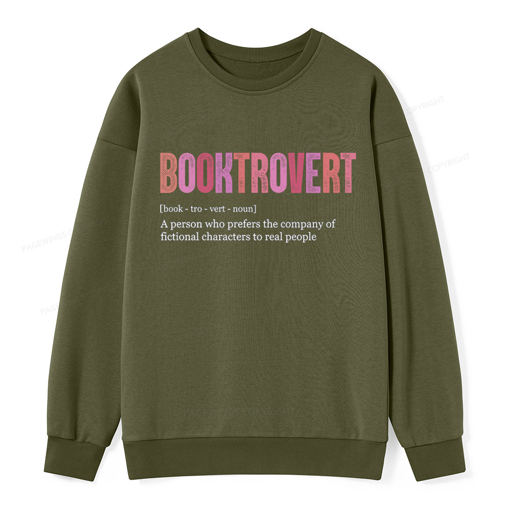 Pagewing Funny Book Lover Unisex Classic Sweatshirt