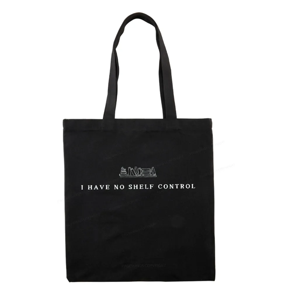 Pagewings I Have No Shelf Control Tote Bag