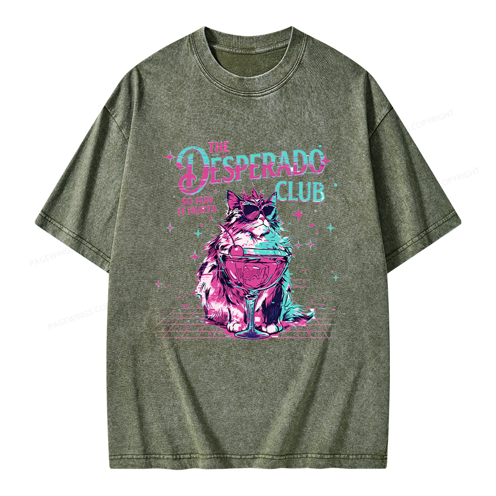 Pagewings Sci Fi Fan Unisex Washed T-shirt