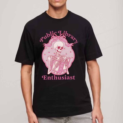 Pagewings Public Library Enthusiast Unisex Classic T-shirt