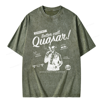 Pagewings Sci Fi Bookish Unisex Washed T-shirt