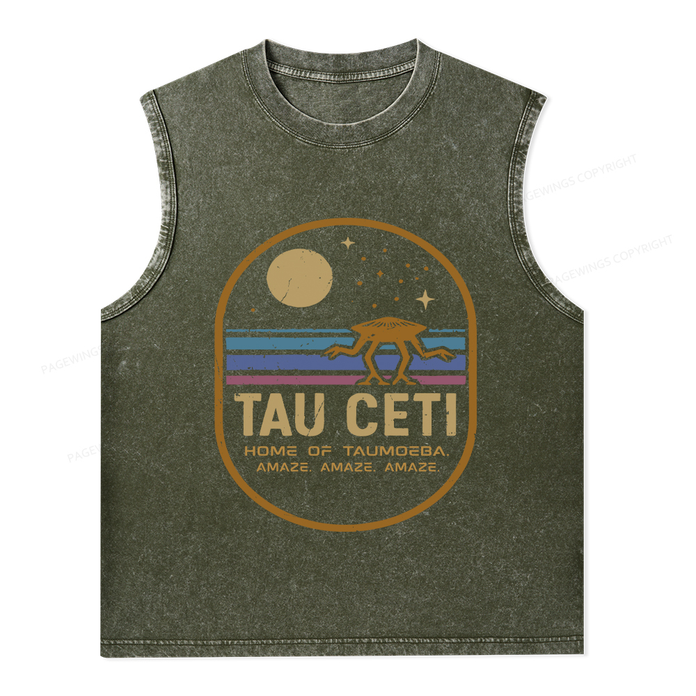 Pagewings Amaze Unisex Washed Tank Top