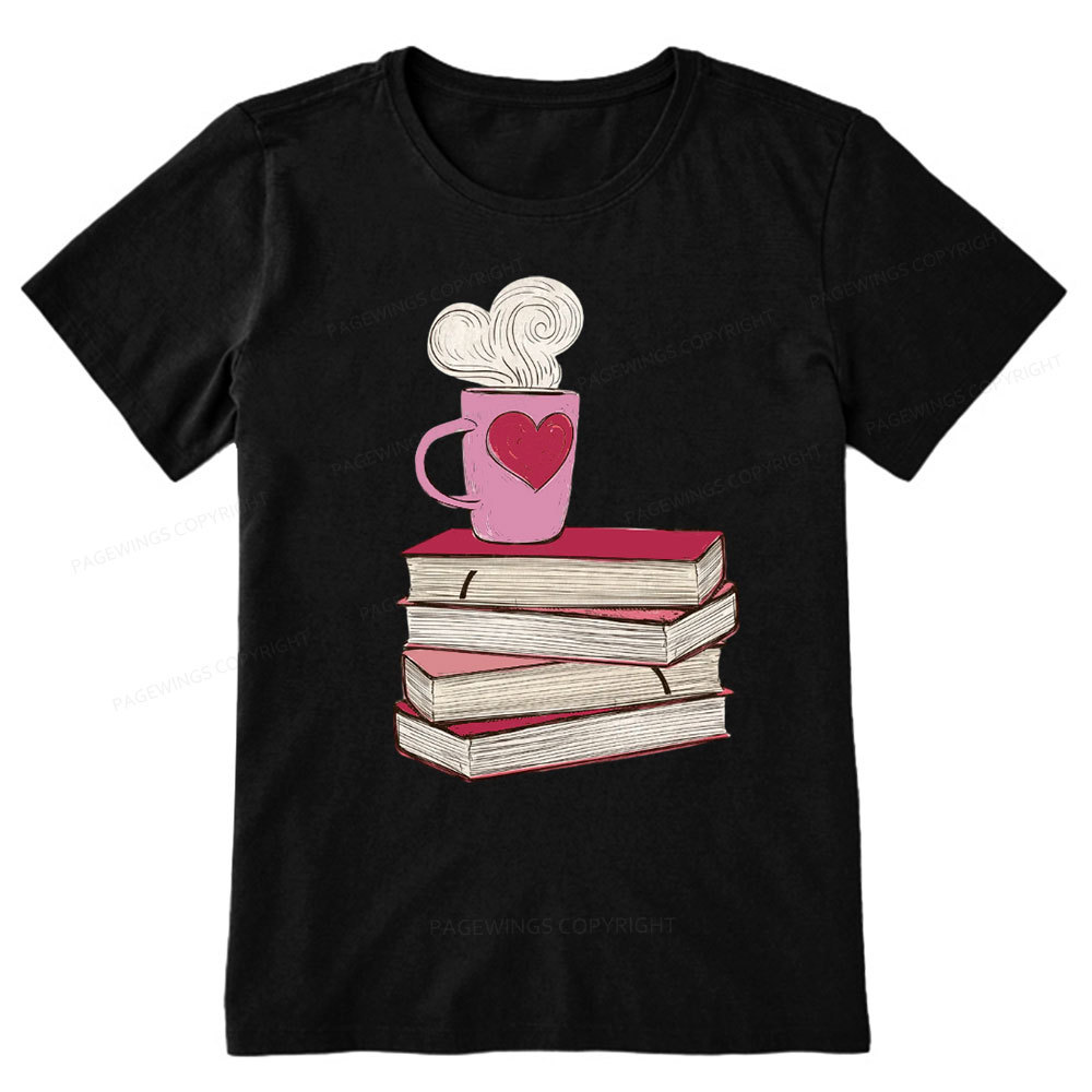 Pagewing Valentine's Day Gift for the Book Lover Unisex Classic T-shirt