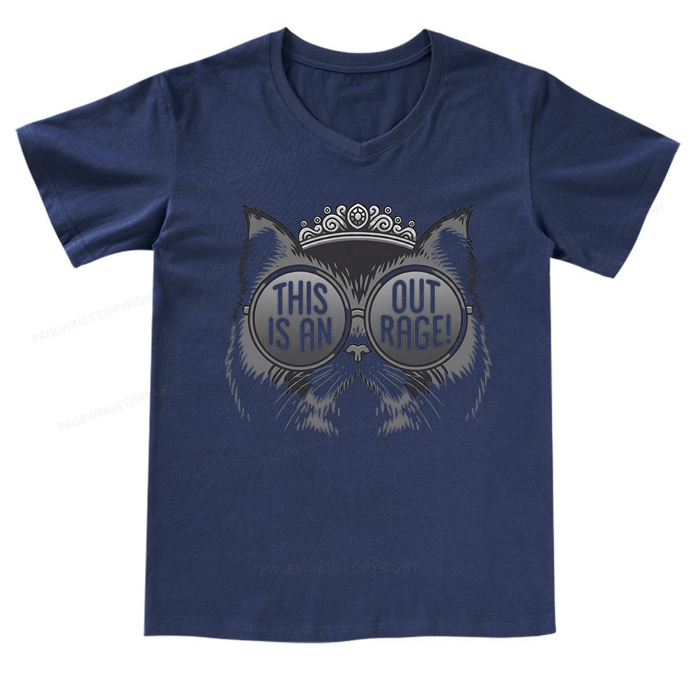 Pagewings Sci Fi Bookish V-neck T-shirt
