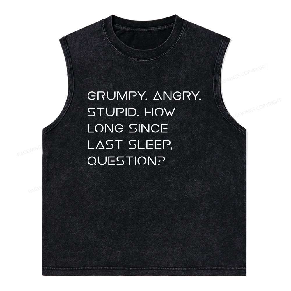 Pagewings Sci-Fi Lover Unisex Washed Tank Top