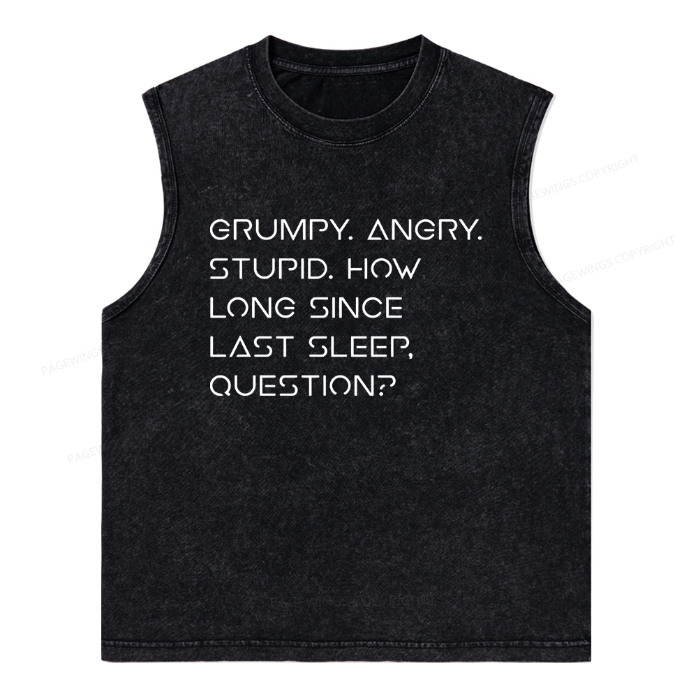 Pagewings Sci-Fi Lover Unisex Washed Tank Top