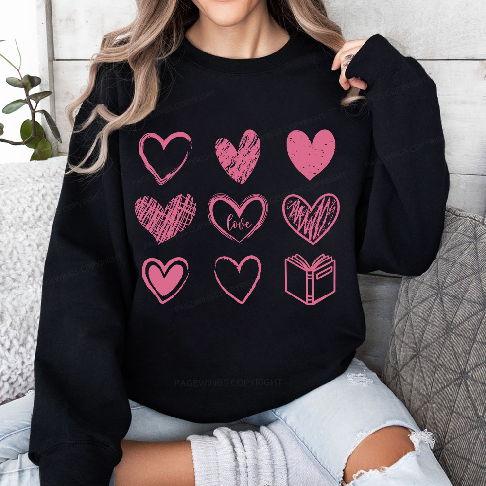 Pagewings To Love And Learn How To Be Loved Unisex Classic Sweatshirt