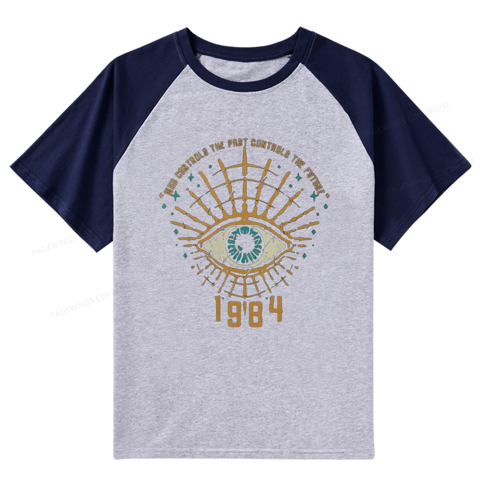 Pagewings Read Banned Books Raglan T-shirt