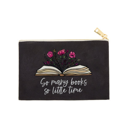 Pagewings So Many Books So Little Time Pouch