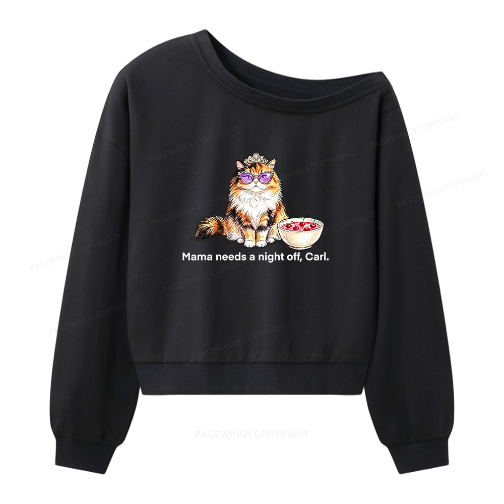 Pagewings Sci Fi Bookish Women Off Shoulder Sweatshirt