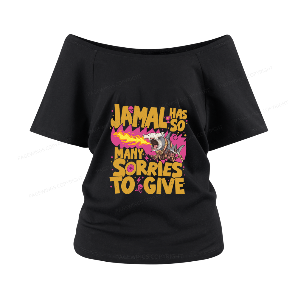 Pagewings Sci Fi Novel Lover Women Off Shoulder T-shirts