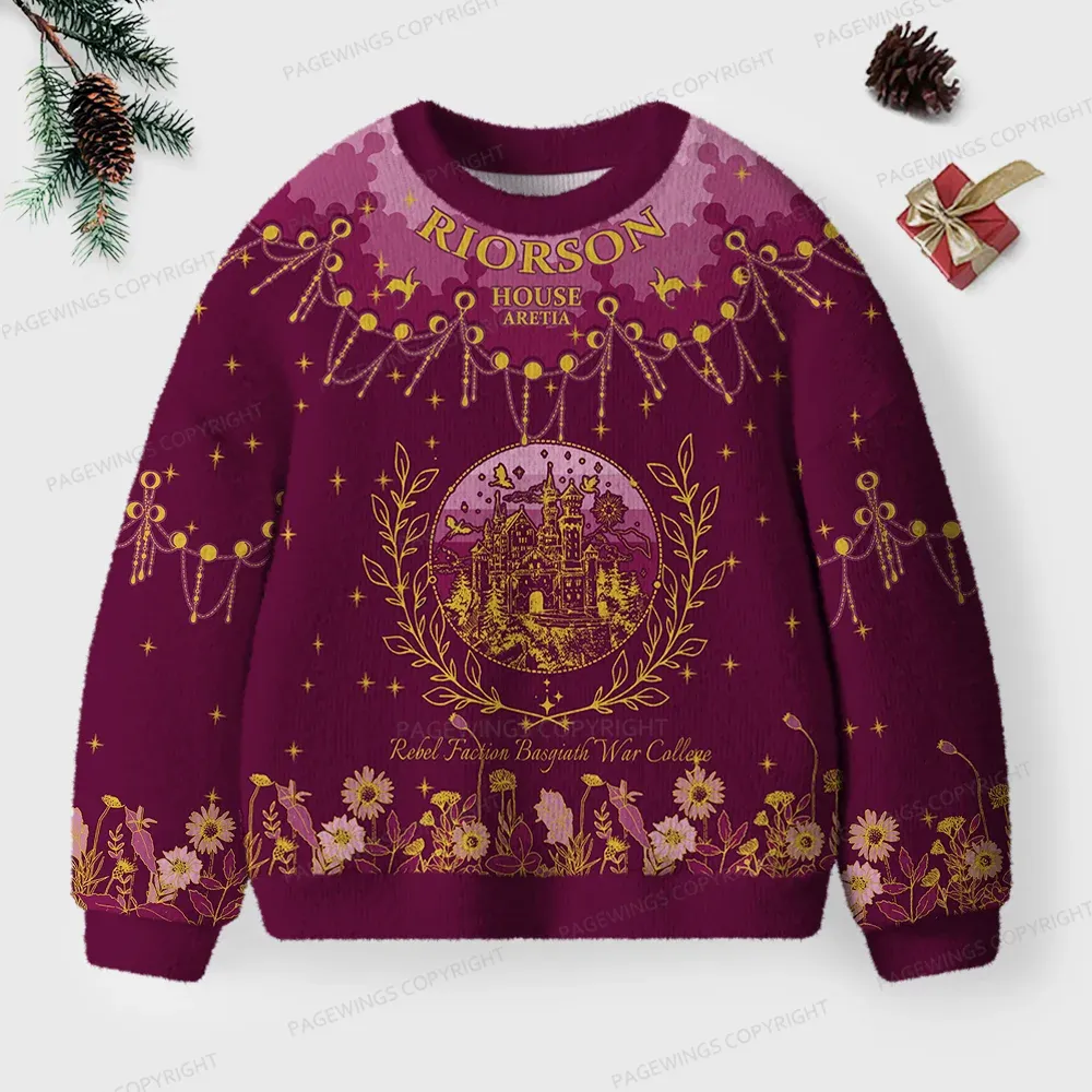 Pagewings Riorson House  Unisex Ugly Knit Sweatshirt