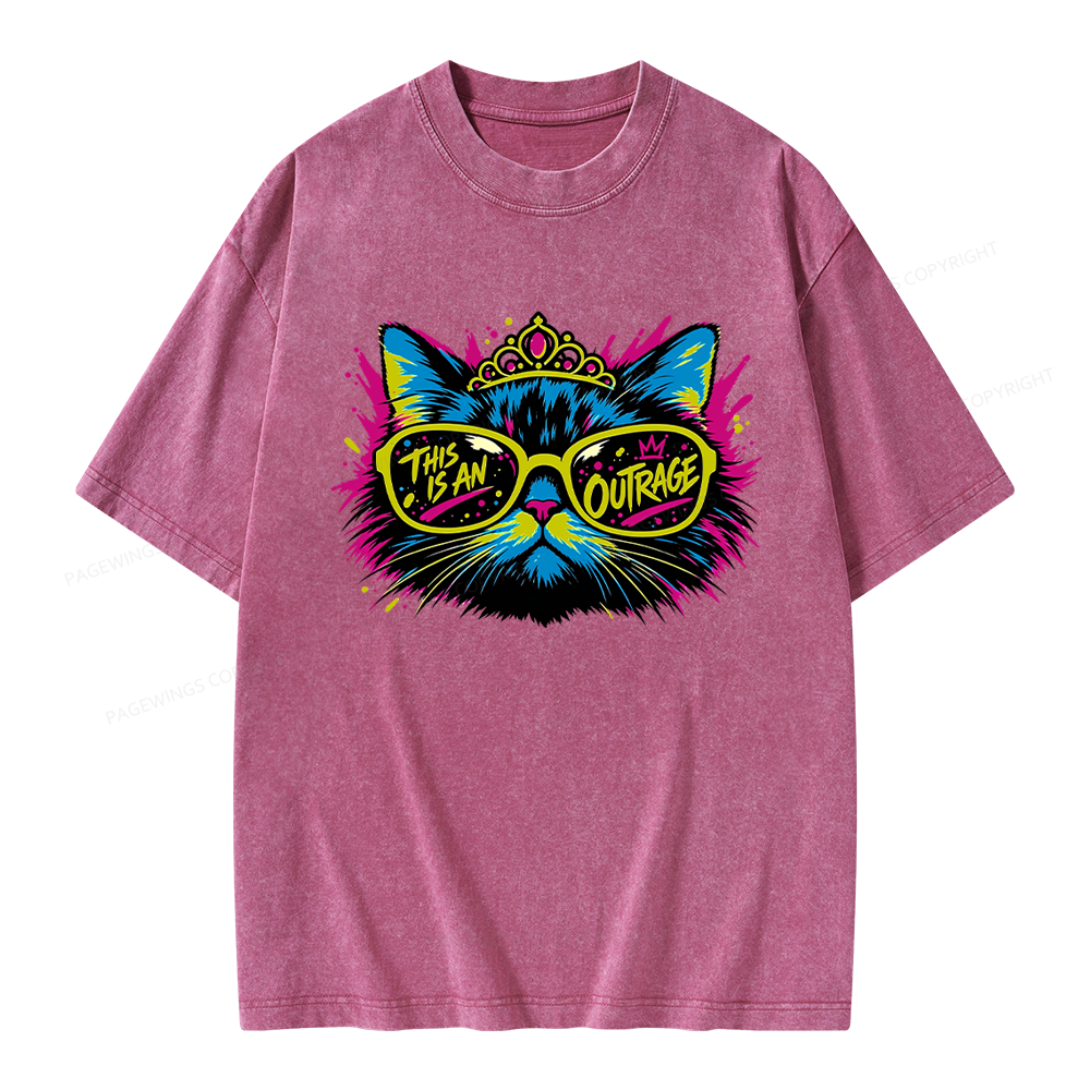 Pagewings Sci Fi Bookish Unisex Washed T-shirt