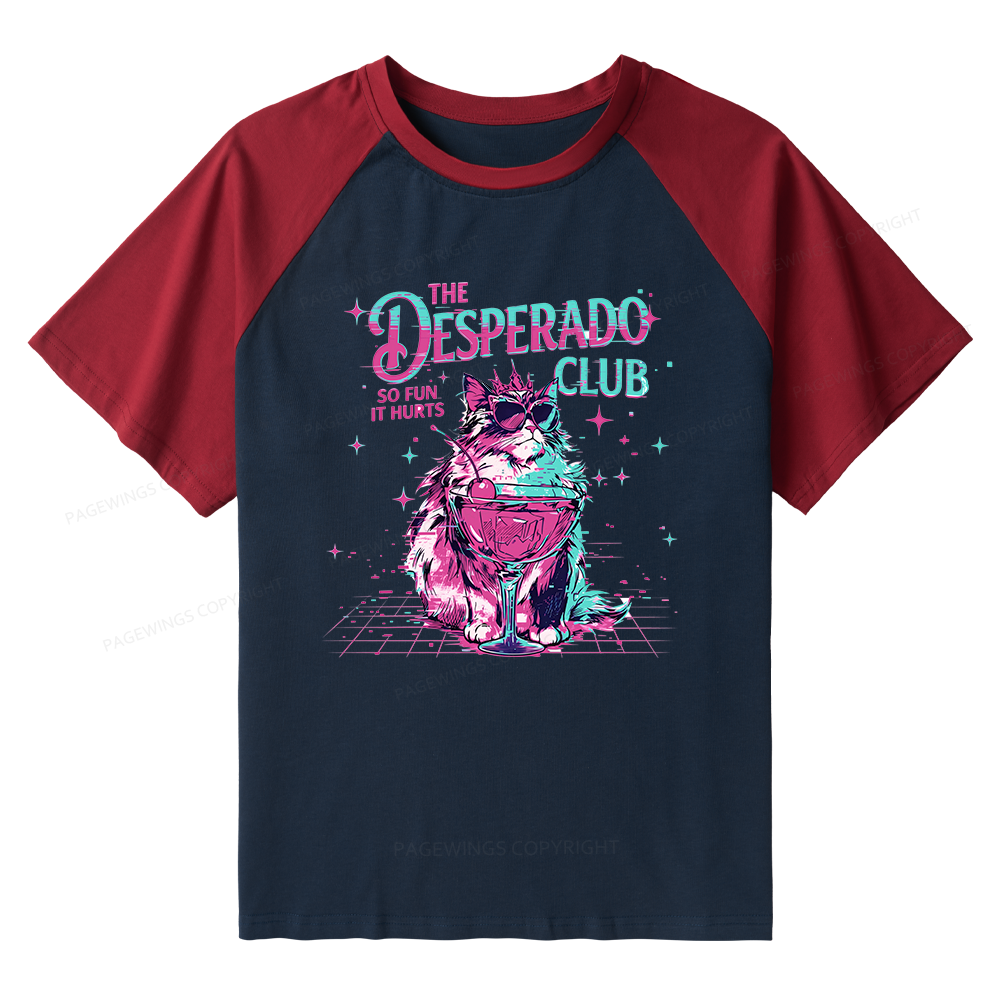Pagewings Sci Fi Fan Raglan T-shirt