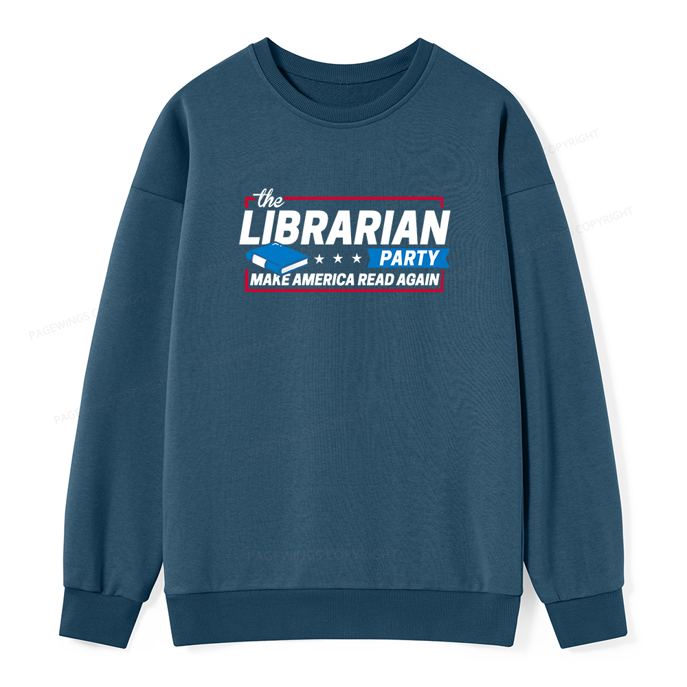Pagewings The Librarian Party Unisex Classic Sweatshirt